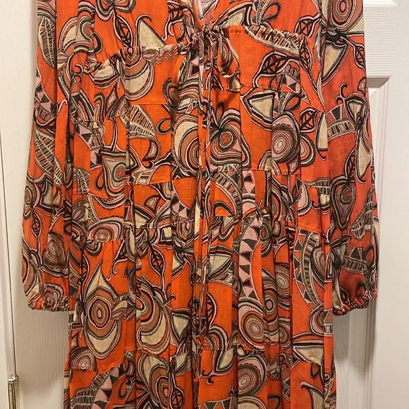 A.L.C. 2 piece long flowing dress size 6 - Picture 5 of 12